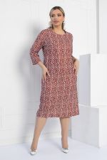 Платье Эпоха моды (терракотовое) П12759-25М LT Collection