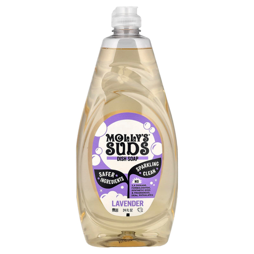 Molly's Suds, средство для мытья посуды, лаванда, 24 жидк. унции