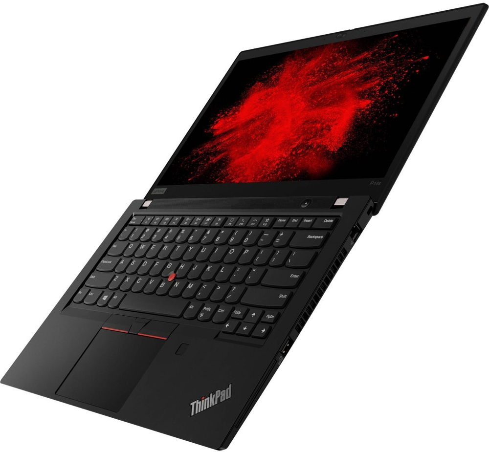 Ноутбук Lenovo ThinkPad P14s Gen 1 20S40047RT Intel Core i7 10510U, 1.8 GHz - 4.9 GHz, 8192 Mb, 14; Full HD 1920x1080, 256 Gb SSD, DVD нет, nVidia Quadro P520 2048 Mb, Windows 10 Professional, черный
