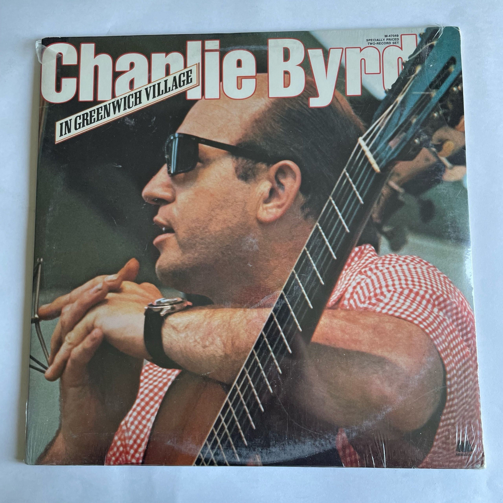 Винтажная виниловая пластинка LP Charlie Byrd In Greenwich Village (США 1978) (Запечатана)