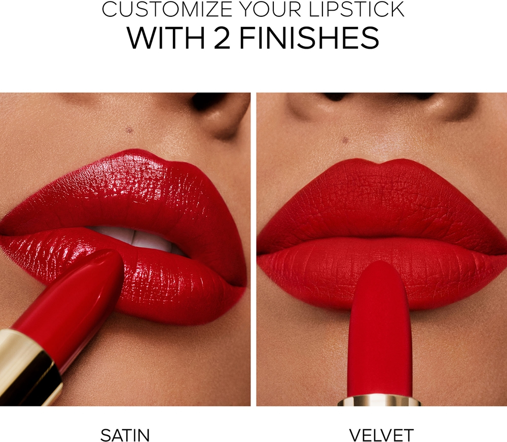 GUERLAIN Rouge G - Роскошная помада оттенок 214 Le Rouge Kiss Satin, 3 g