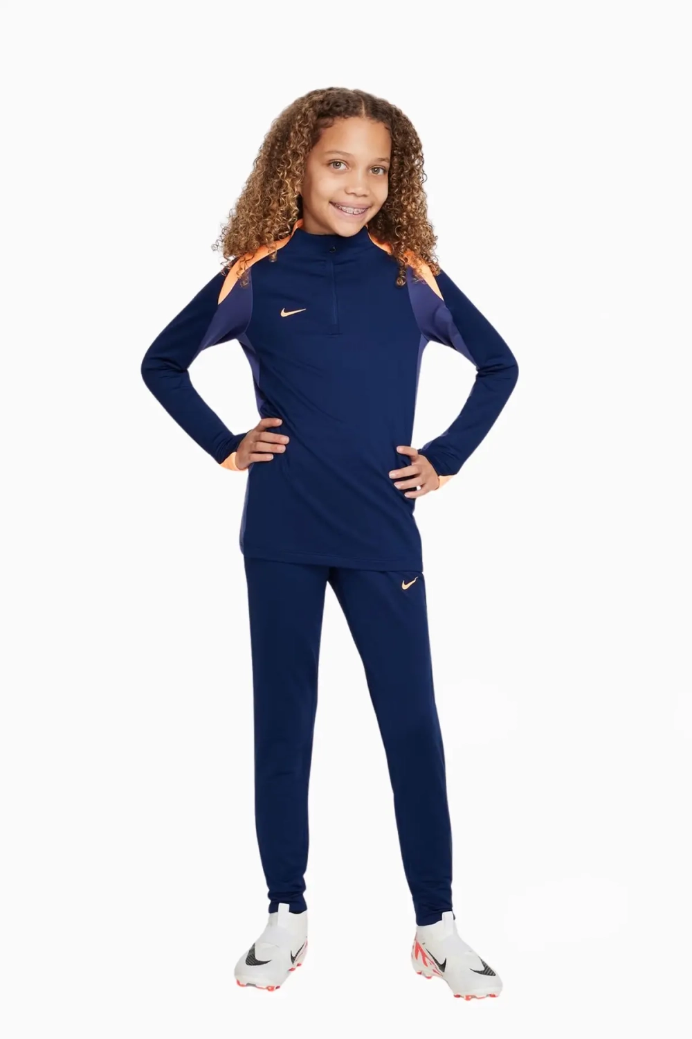 Кофта Nike Dri-Fit Strike Junior - темно-синий