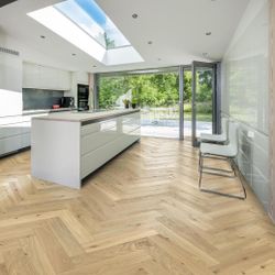 Инженерная доска Kahrs Дуб CC, Дымчатое белое масло Dim White oil