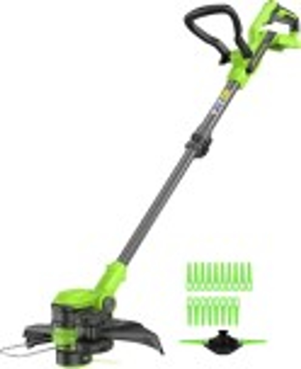 Триммер аккумуляторный GREENWORKS 2113507UB 40V, 33 см, с 1хАКБ 4 Ач и ЗУ