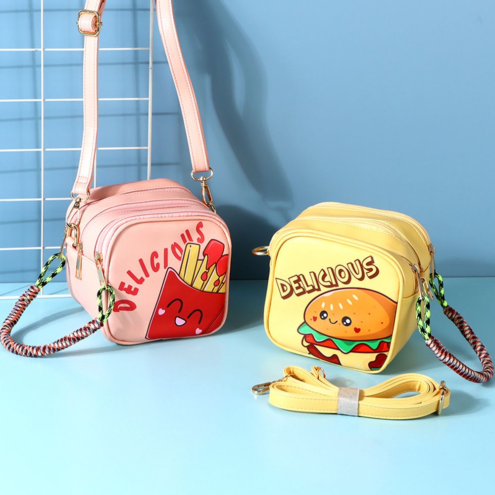 Сумка через плечо &quot;Delicious Fast Food&quot;