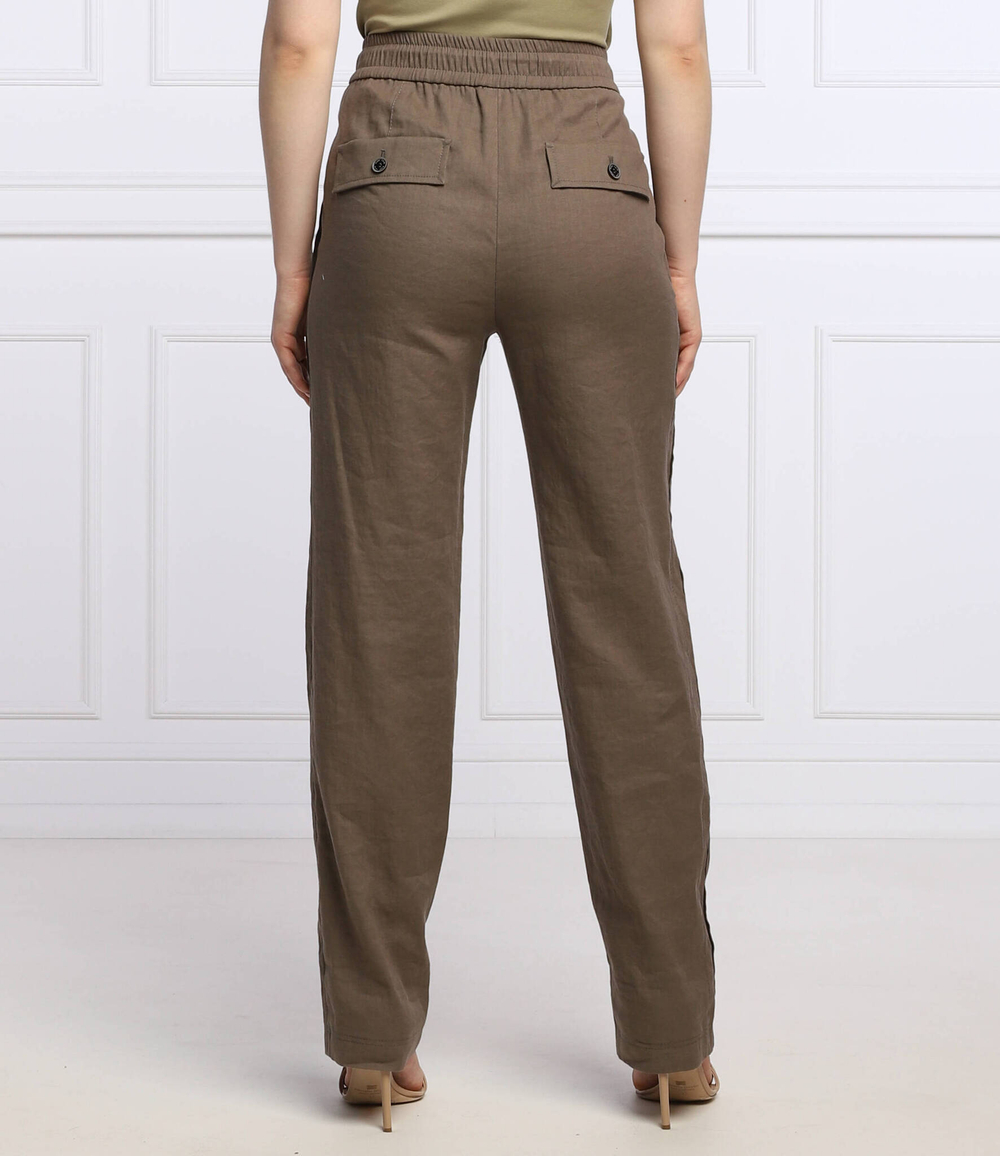 льняное штаны Marc Cain - коричневый(SS 81.38 W03)