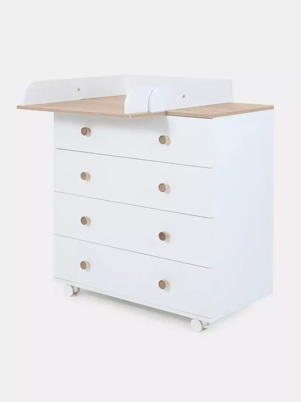 Комод RANT "ELSA PRO" с органайзером 80 см. 4 ящика (арт.125) Cloud White
