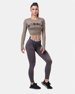 Лосины Nebbia Squat HERO Scrunch Butt leggings 571 Marron