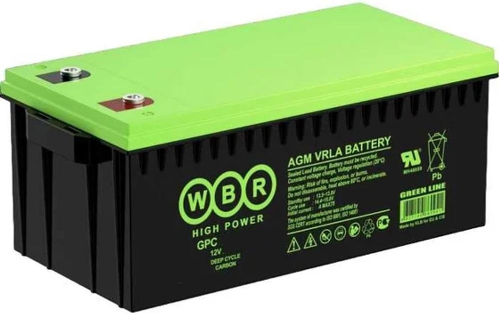 WBR GPC 12-200K аккумулятор