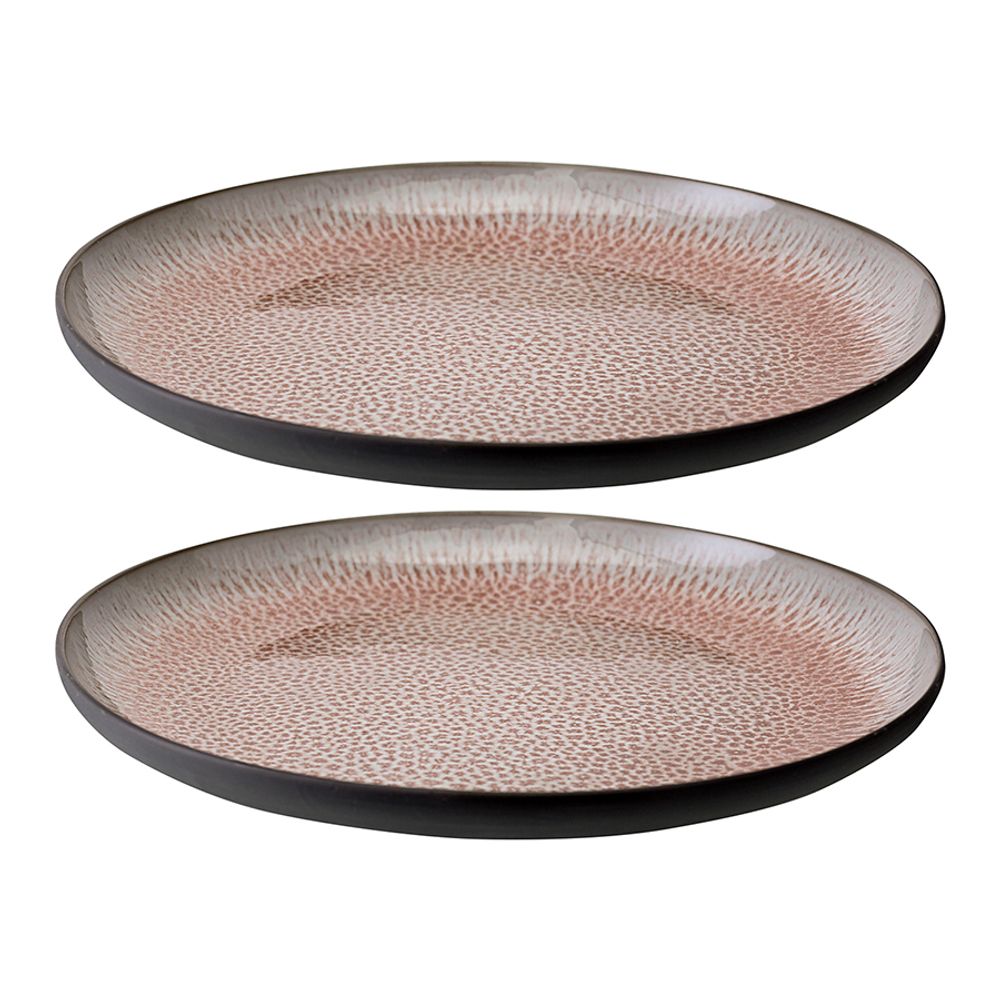 Набор из двух тарелок Volcano из коллекции Essential, Ø21,5 см