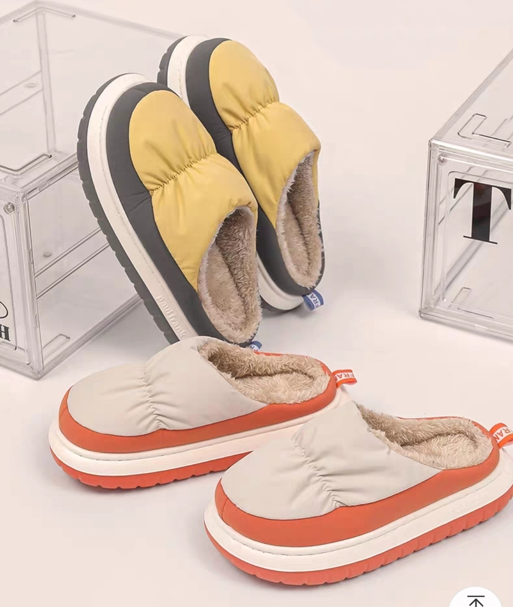 Домашние тапочки Paul Frank Macaroon II Color (White/Orange)