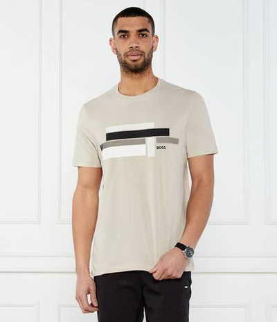 Футболка Glamping BOSS GREEN - бежевый(50538923)