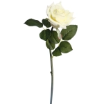 Цветок искусственный «Natur» 50см Роза белая