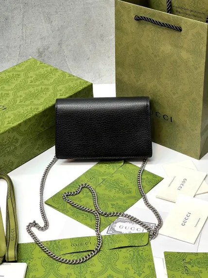 Сумка Gucci Dionysus GG Super Mini черный