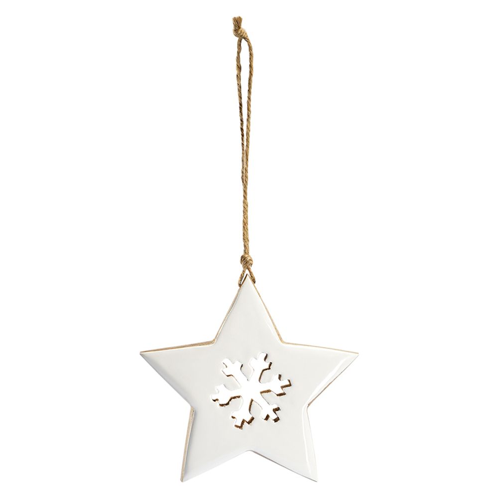 Набор елочных украшений Winter stars из коллекции New Year Essential, 3 шт.