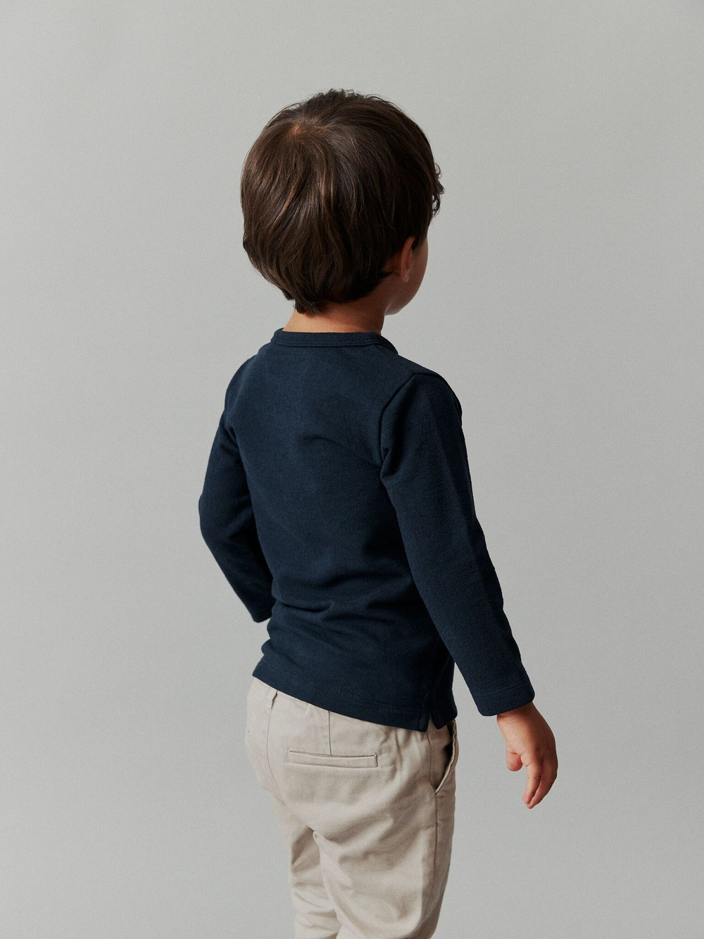 Лонгслив для мальчика Next D79-759, Темно-синий