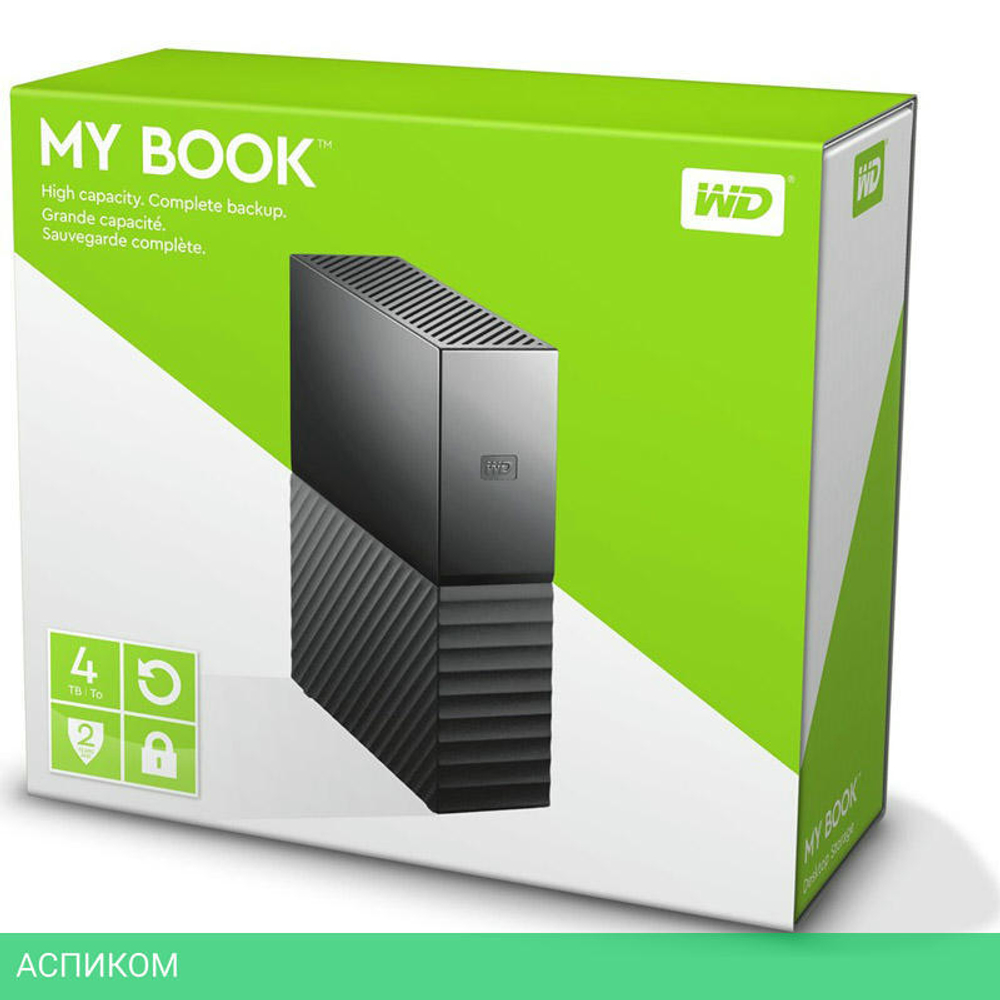 Внешний накопитель WD My Book 18ТБ (WDBBGB0180HBK-EESN)
