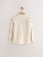 Рубашка для мальчика Next E31-731, Кремовый