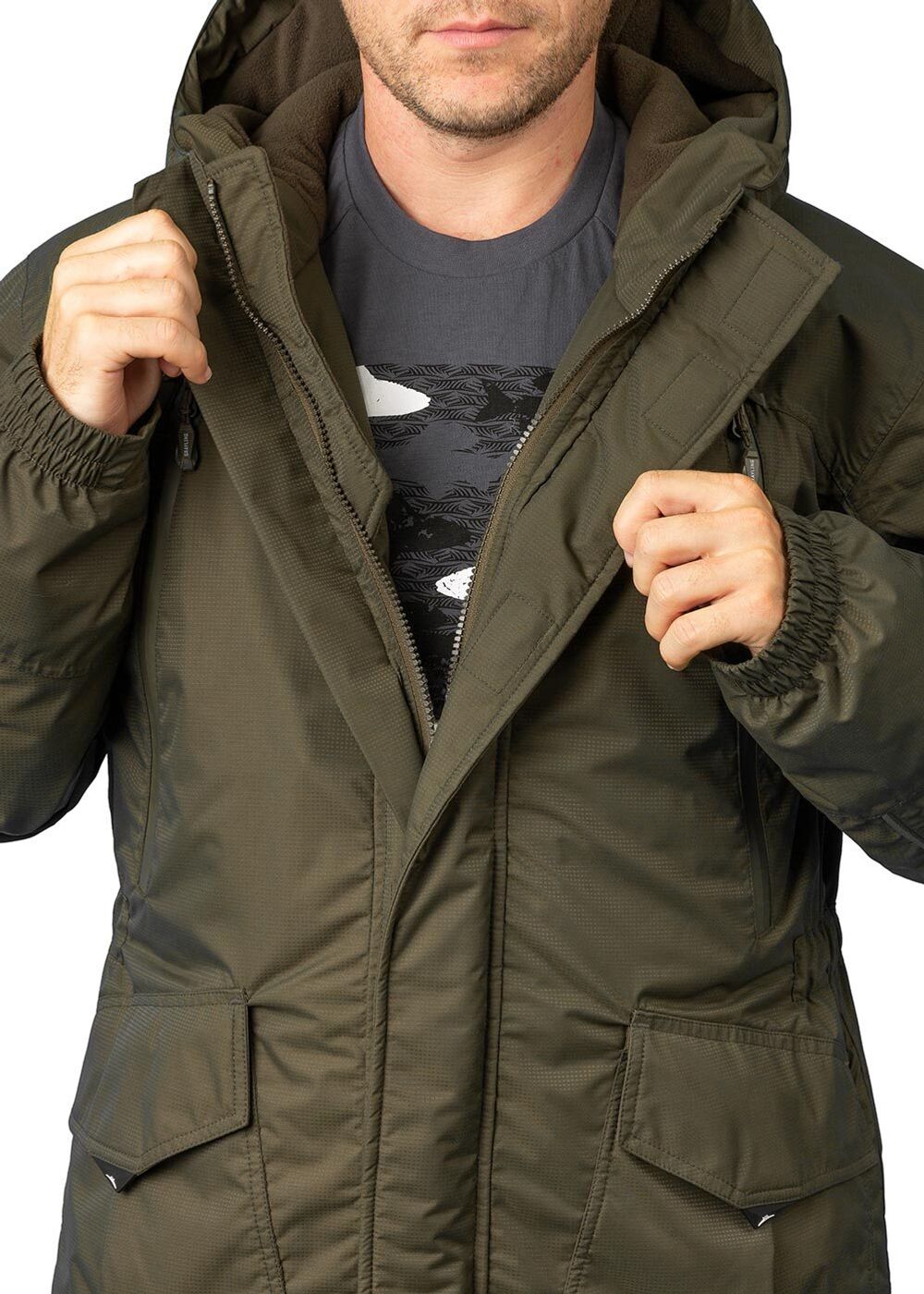 Костюм Скат Осень (-15) (нейлон, хаки) GRAYLING