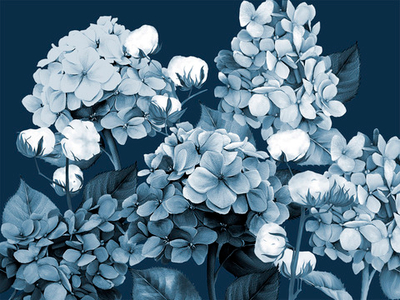 Дизайнерские обои Wall Street Herbarium