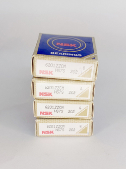 Подшипник KG 6201ZZ 12х32х10 мм к-т 4 шт.