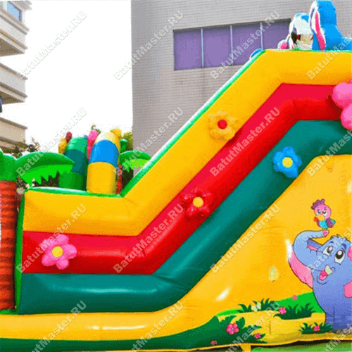 Надувная горка "Лимпопо"
