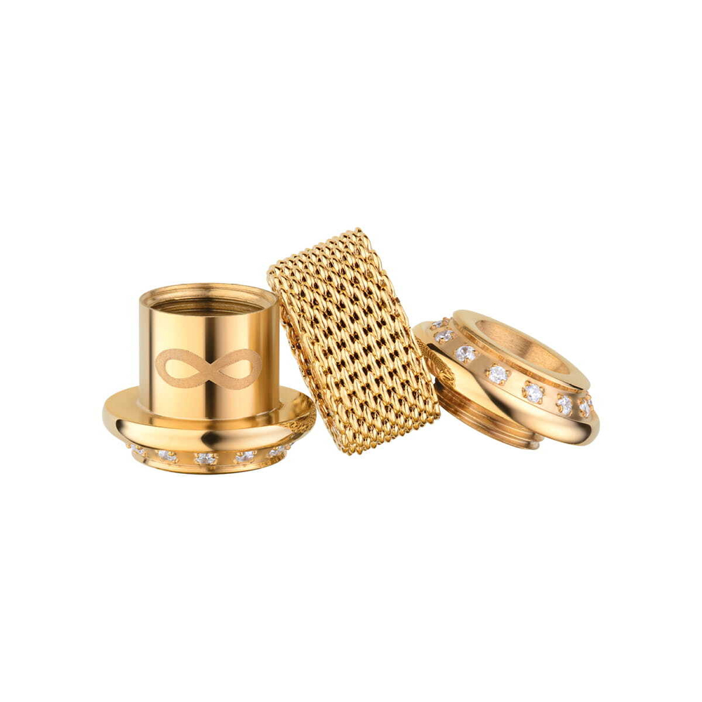 Шарм Bering Arctic Symphony Eternity-1 золото