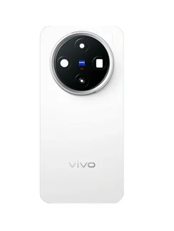 Задняя крышка для Vivo X200 Pro mini белая (White) со стеклом камеры