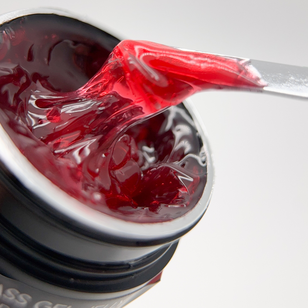 ZT Витражный гель желе "Red" 15 гр.