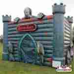 Надувная конструкция страха «Башня ужаса», 10×8×4 м