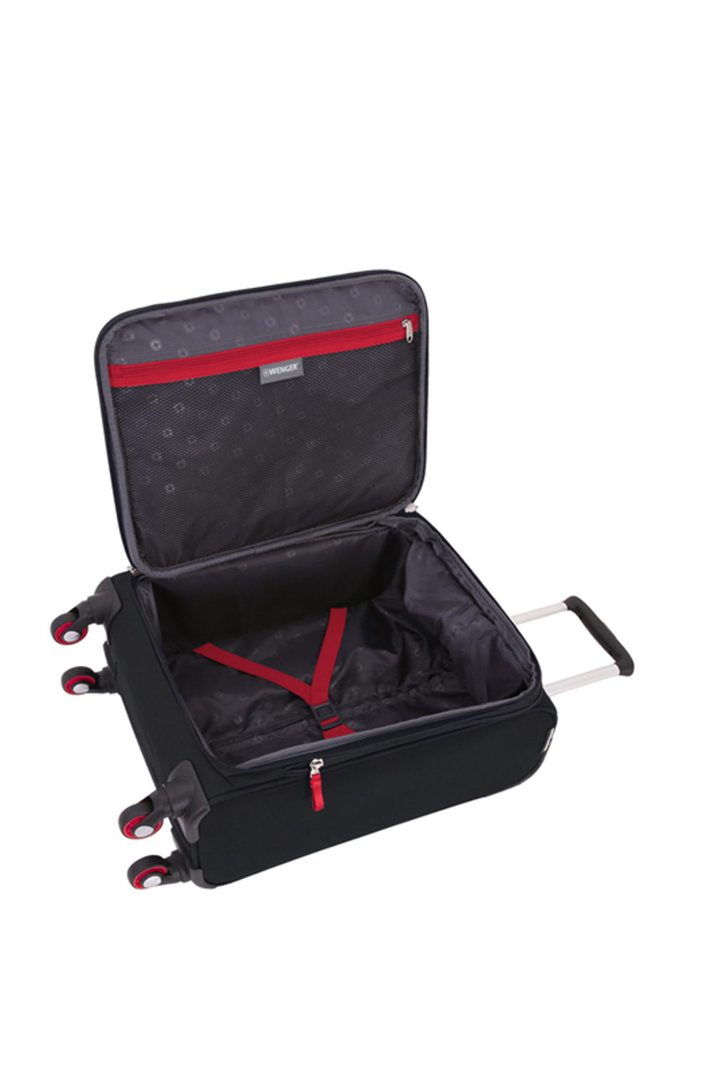 Чемодан Wenger Arosa, черный, 48,3x18x34,4 см, 30 л