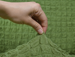 Чехол на трехместный диван без подлокотников Модерн, цвет Зеленый светлый