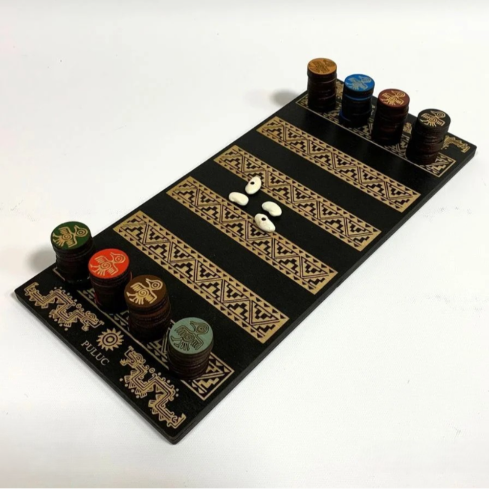 Настольная игра индейцев майя - Пулук