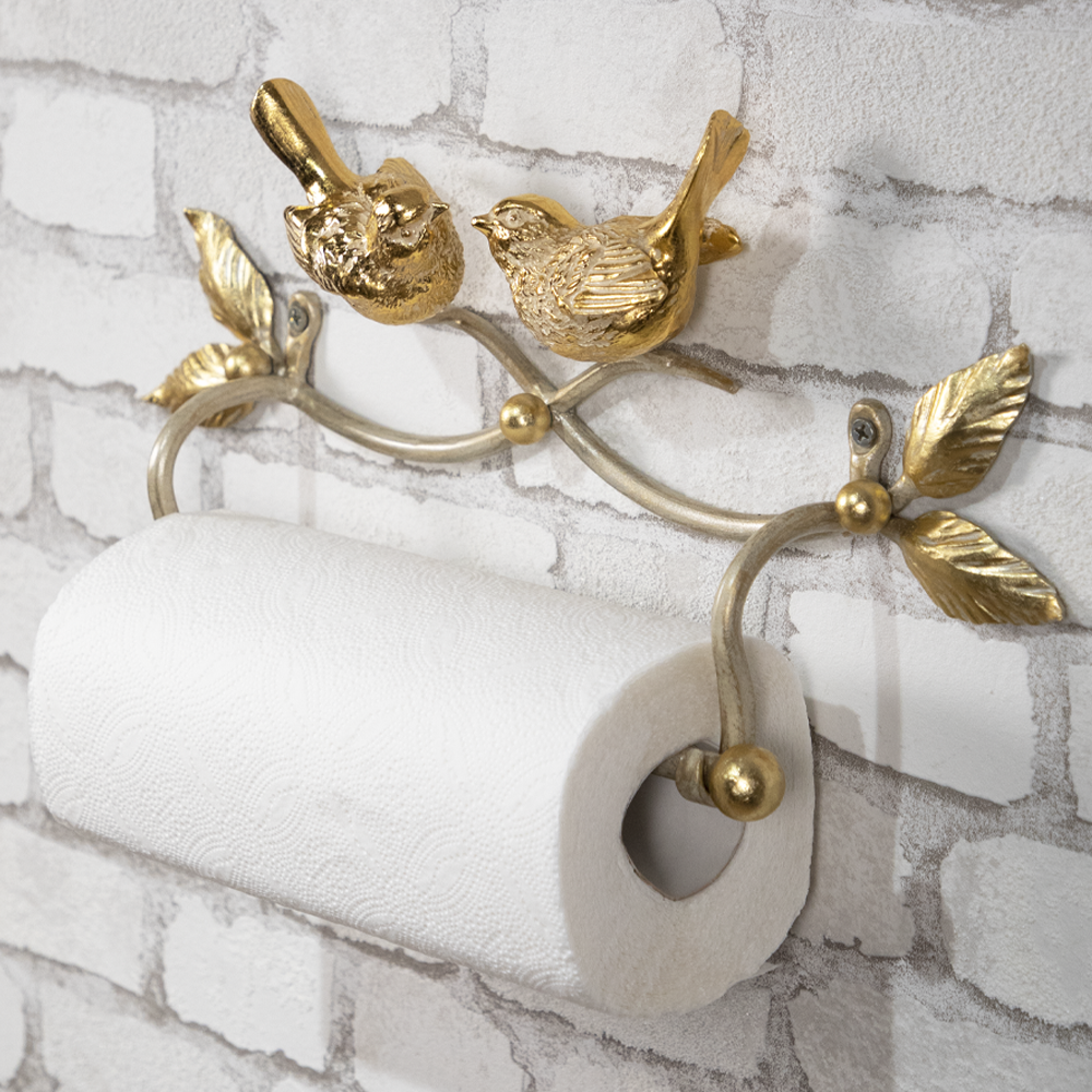 Держатель для полотенец Терра Ти Амо Айвори Мраморное золото