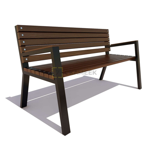 Садово-парковая скамейка «Гамбург» (1,5 м термобереза,30х60)