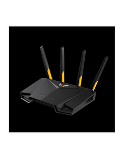 Роутер ASUS TUF-AX3000 // AX3000 // 574 + 4804 Mbps, 2,4 + 5 gGz, 6 antenna, USB; 90IG0790-MO3B00