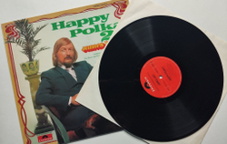 Винтажная виниловая пластинка LP James Last Happy Polka 2 (Germany 1972) (Club Edition) NM