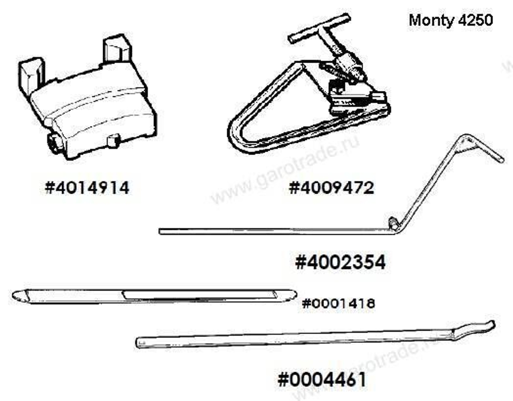 Грузовой шиномонтажный станок для колес грузовых автомобилей до 32 (56) дюймов Monty 4250 Hofmann