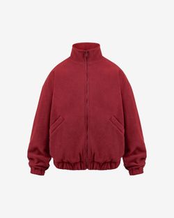 Куртка Флисовая FCF Logo Jacketvol.2 вишневая