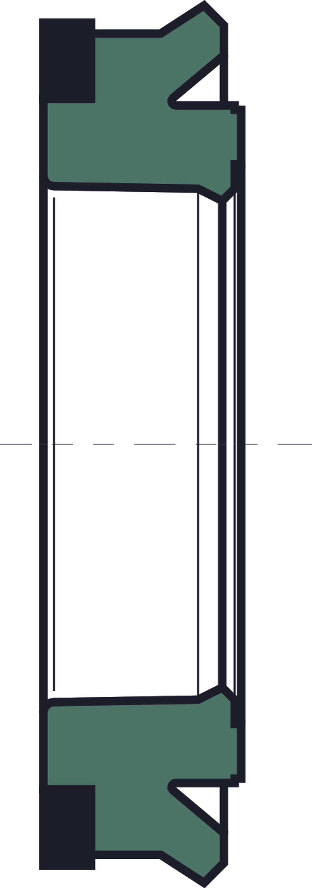 Поршневое уплотнение KDA