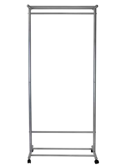 Вешалка напольная на колесах М 9 металлик