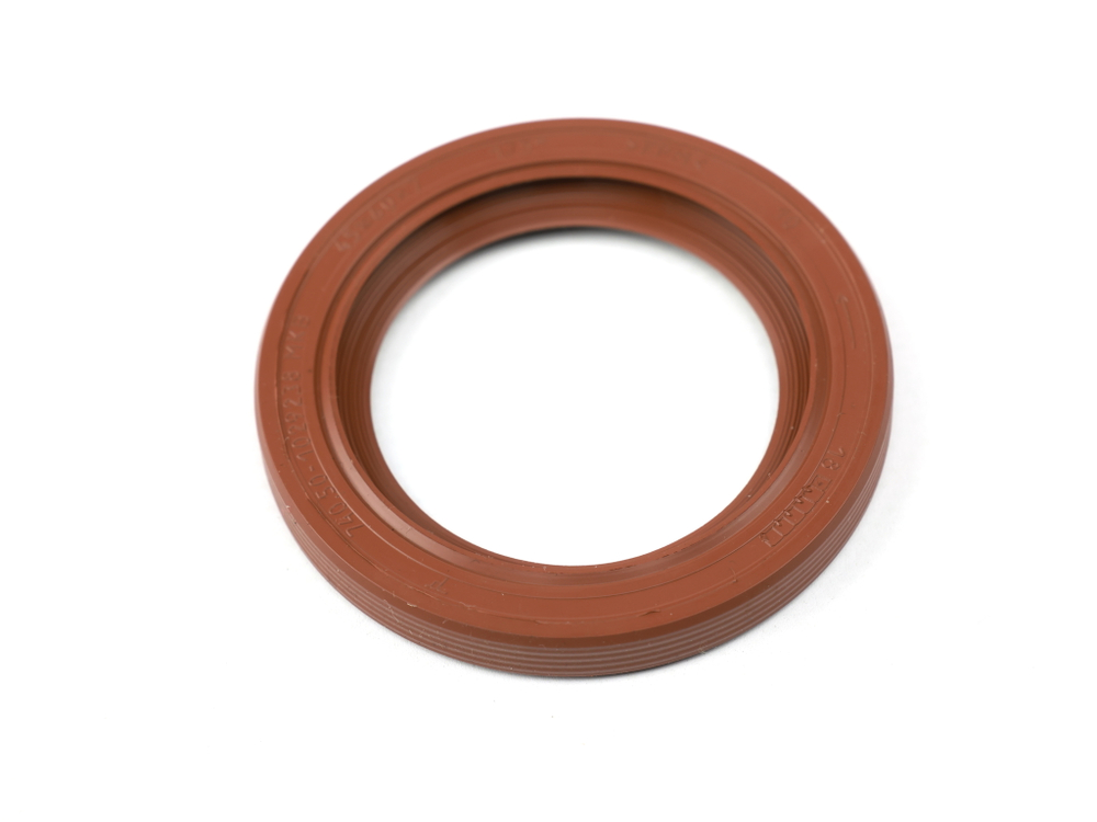 Сальник 45х60х7 а/м КАМАЗ топливного насоса высокго давления ТНВД (красный с конической губой /FPM) Резинотехника г. Балаково ( ОЕ 740.50-1029238 (МКВ) )