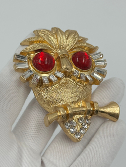 Брошь Сова Trifari