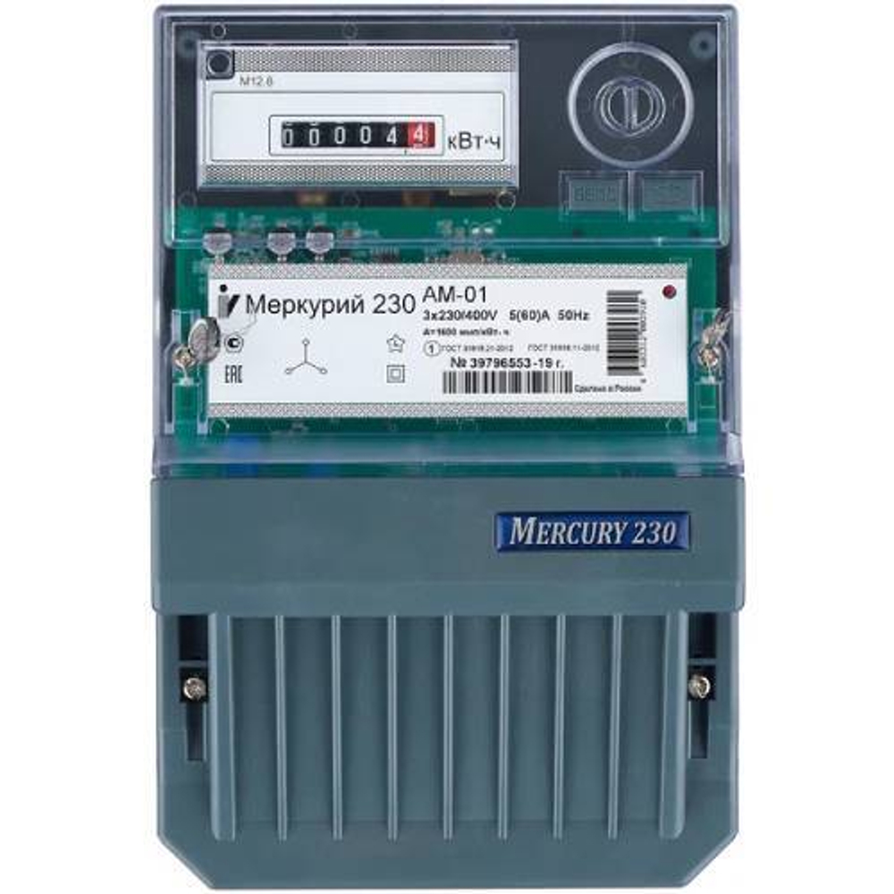 Счетчик Меркурий 230 AM-01 5(60)А