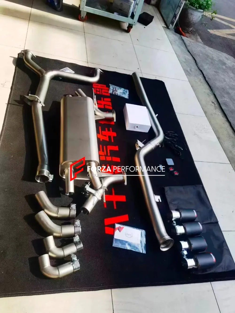 Спортивная выхлопная система с заслонками для BMW 6 Series 640i 2.0T 2018+ БМВ