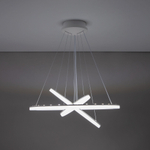 Citilux Электрон Смарт CL710A104S Умная люстра подвесная Белая