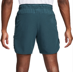 Мужские теннисные шорты Nike Dri-Fit Advantage Short 7in - deep jungle/lime blast/white