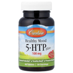 Carlson, Healthy Mood, 5-HTP Elite, натуральная малина, 60 таблеток