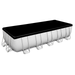 Каркасный бассейн Bestway Steel 5612B (640х274х132 см) с песочным фильтром, лестницей и тентом
