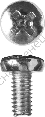 ЗУБР DIN 7985 M4 x 8 мм, кл. пр. 4.8, винт с полусферической головкой, цинк, 5 кг (303150-04-008)